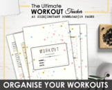 Workout & Fitness Planner, Weight Loss Healthy Meal Calori