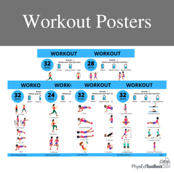 Preview of Workout Posters