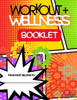 Preview of Workout and Wellness Comic Booklet