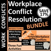 Workplace Conflict Resolution Activities Bundle  SAVE 17%
