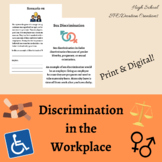 Workplace Discrimination Social Scenarios