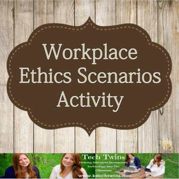 Preview of Workplace Ethics Scenarios Activity