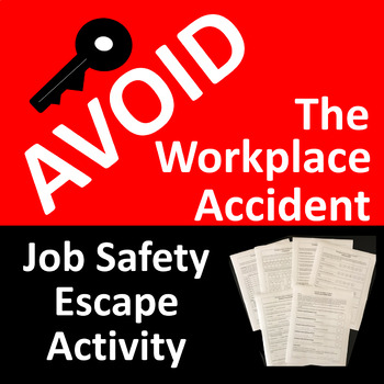 Preview of Workplace Safety Escape Activity Game