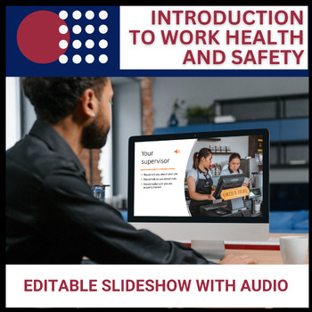 Preview of Workplace Safety Introduction Digital Slideshow