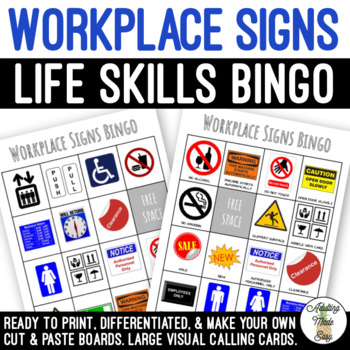 Preview of Workplace Signs BINGO Game