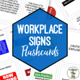 Workplace Signs Flashcards & Activities