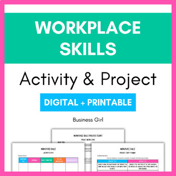 Preview of Workplace Skills Jigsaw Activity and Podcast Script Project