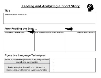 how do you analyze a story