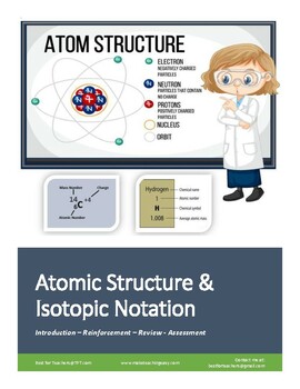 Preview of Worksheet: Atomic Math and the Structure of the Atom