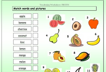 esl worksheet bundle vocabulary matching worksheets 53 efl worksheets