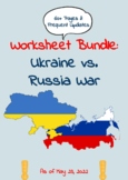 Worksheet Bundle: Ukraine & Russia War - Teaching Ukraine 