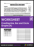 Worksheet - Creating Line, Bar and Circle Graphs (Part 1)