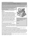 Worksheet: How to Write a Citation (Eng/Spanish)