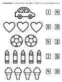 Worksheet - Kinder 1