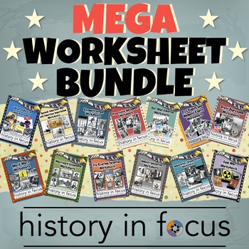 Preview of Worksheet Mega Bundle