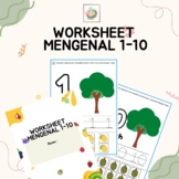 Bahasa Indonesia Worksheet Mengenal 1-10