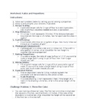 Worksheet- Ratios and Proportions covers common core
