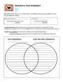 Worksheet: Research-A-Year