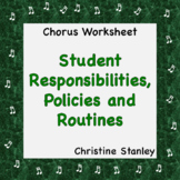 Classroom Management ♪ Student Responsibilities, Policies 