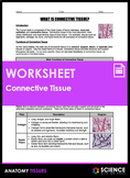 Worksheet - What is Connective Tissue - HS-LS1