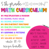 Worksheet for Grade 5 Maths