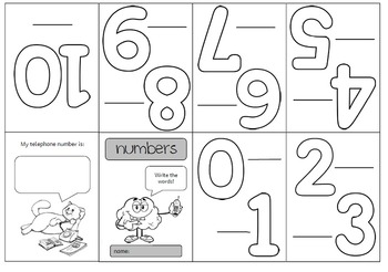 Preview of Worksheet numbers primary