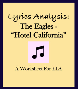 Hotel California - song and lyrics by Eagles