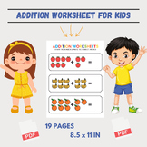 Worksheets Addition | Math Activities | Fun Games | Kids