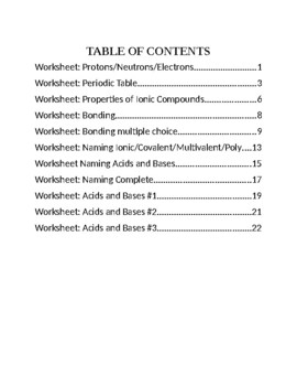 11 chemistry worksheets grade 10 science worksheets chemistry unit with answers