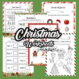 Christmas Kinder Worksheets
