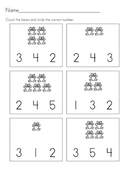Worksheets: Learning Numbers 1 through 10 by Cynthia Payne | TpT