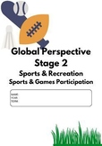 Worksheets Pack; IGCSE Global Perspectives; Sports & Recre