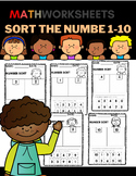 Worksheets & Printables Math bundle: Sort Number 1-10 fssp