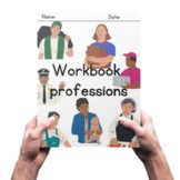 Worksheets / Workbook Professions Kindergarten / Preschool