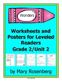 Worksheets and Posters for Wonders Leveled Readers Grade 2 Unit 2