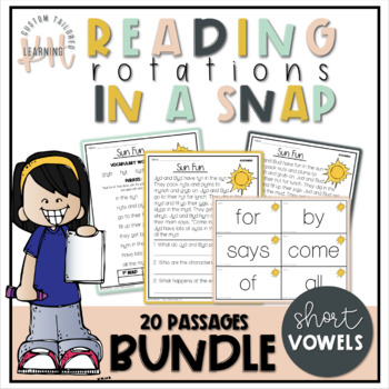 Preview of Worksheets for 1st Grade Reading Comprehension