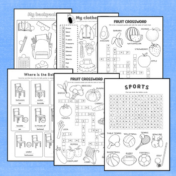 Preview of Worksheets for Elementary and Middle | Free
