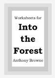 Worksheets for INTO THE FOREST - Anthony Browne - Picture 