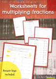 Worksheets for Multiplying Fractions