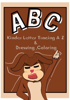Preview of Worksheets for Preschool & Kindergarten Tracing and maze puzzle A-Z