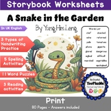 Worksheets for "The Snake in Garden" Book