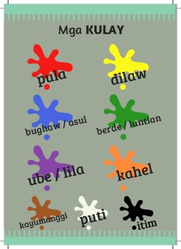 Worksheets in Filipino by LittleTootsies Archive | TpT