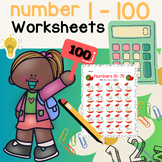 Worksheets number 1-100 Activities