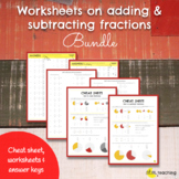 Worksheets on Adding & Subtracting Fractions