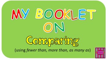 Preview of Worksheets on Comparing 
