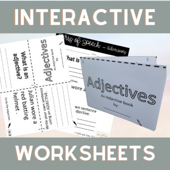 Preview of Worksheets on Parts of Speech