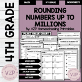 Worksheets on Rounding Numbers (4.NBT.A.3)