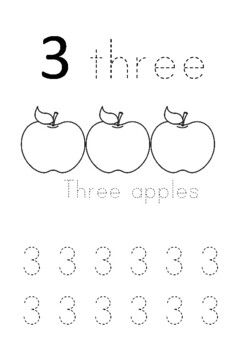 Worksheets on counting and tracing numbers from 1 to 10. by Missturner ...