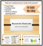 Workshop- Beyond The Flashcards: Expanding Your Study Skills