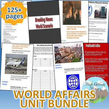 Preview of World Affairs Unit Bundle (Government)